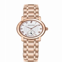 Audemars Piguet Jules Audemars Small Seconds Pink Gold / Silver / Bracelet 79386OR.OO.1229OR.01
