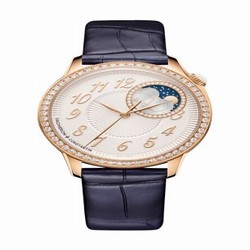 Vacheron Constantin egerie Moonphase 37 Pink Gold / Diamond / Silver 8005F/000R-B498