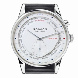 Nomos Glashutte Zrich Weltzeit 5th Avenue 805.S3