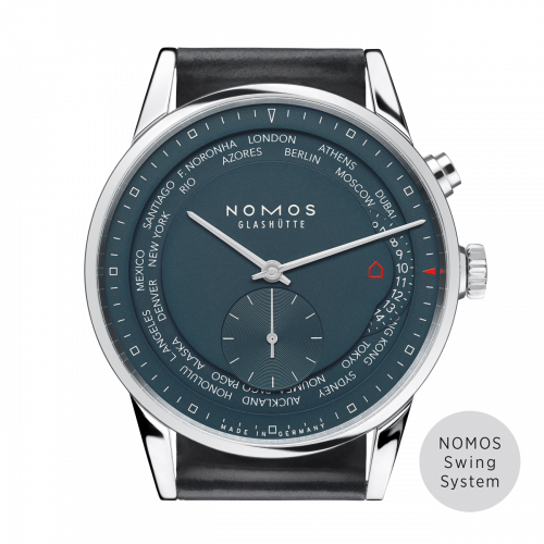 Nomos Glashutte Zrich Weltzeit True Blue 807