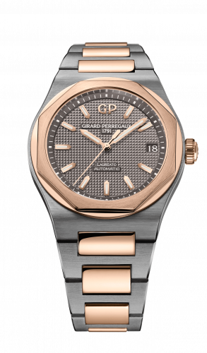 Girard-Perregaux Laureato 42 Automatic Titanium / Pink Gold / Grey 81010-26-232-26A