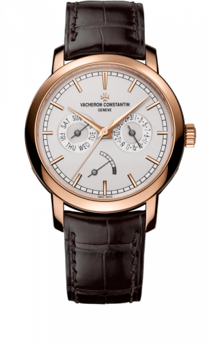 Vacheron Constantin Traditionnelle Day-Date Power Reserve Pink / Silver 85290/000R-9969