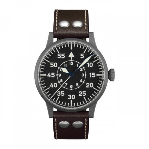 Laco Pilot Watch Original Paderborn Stainless Steel / Black 861749