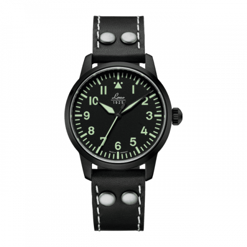 Laco Pilot Watch Basic London Stainless Steel / Black 861800
