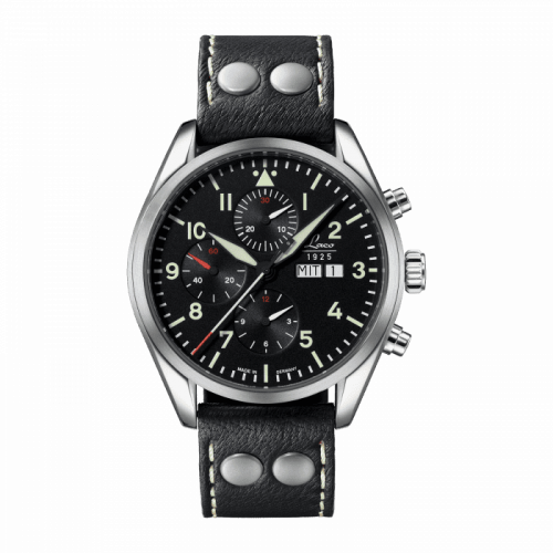 Laco Chronographs Monte Carlo / Stainless Steel / Black 861815
