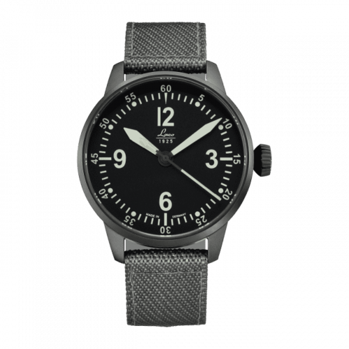 Laco Pilot Watch Special Models Model Bell X-1 / Stainless Steel / Black 861907