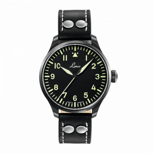 Laco Pilot Watch Basic Altenburg Stainless Steel / Black 861991