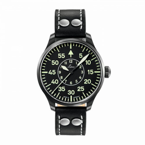 Laco Pilot Watch Basic Bielefeld Stainless Steel / Black 861992