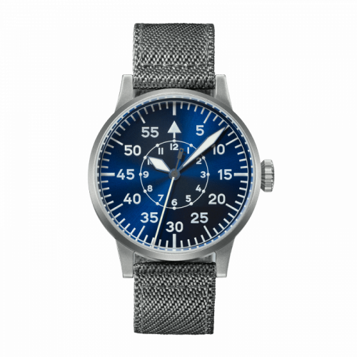 Laco Pilot Watch Original Paderborn Blaue Stunde Stainless Steel / Blue 862082