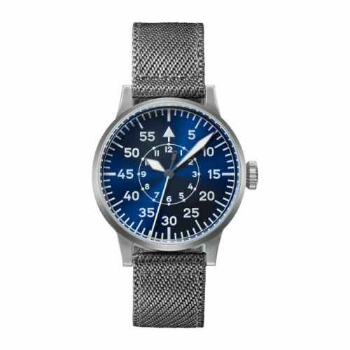 Laco Pilot Watch Original Leipzig Blaue Stunde Stainless Steel / Blue 862084