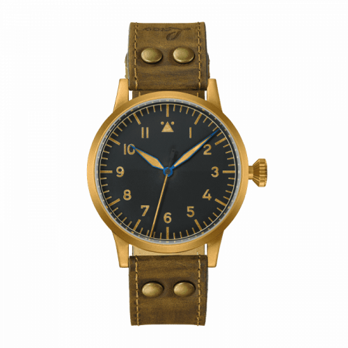 Laco Pilot Watch Original Westerland Bronze / Black 862087