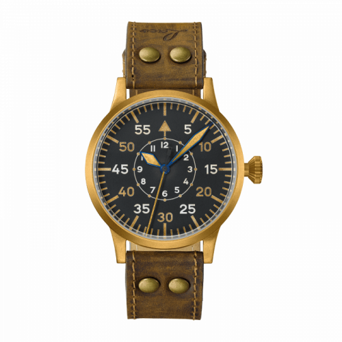 Laco Pilot Watch Original Dortmund Bronze / Black 862088