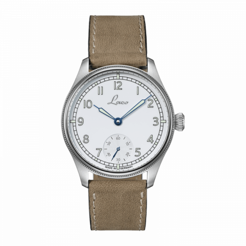 Laco Navy Watch Cuxhaven / Stainless Steel / White 862104