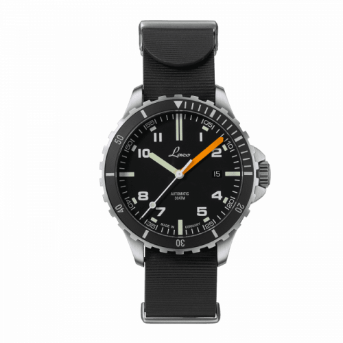 Laco Squad Watch Himalaya RB / Stainless Steel / Black 862106.RB