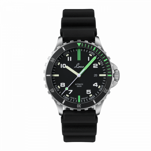 Laco Squad Watch Amazonas / Stainless steel / Black 862107