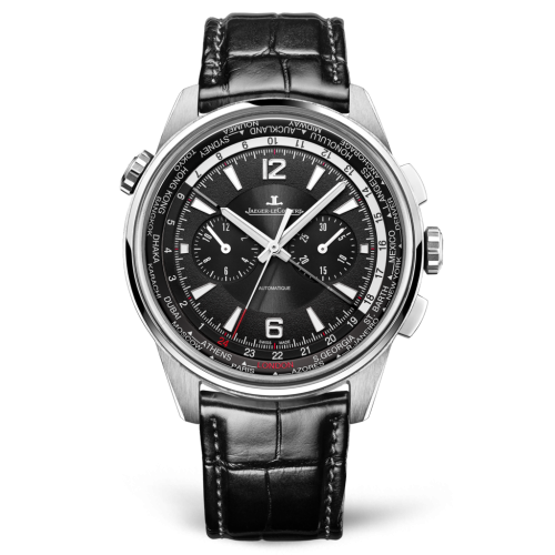 Jaeger-LeCoultre Polaris Chronograph WT Titanium / Black / Alligator 905T470