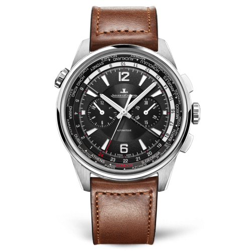 Jaeger-LeCoultre Polaris Chronograph WT Titanium / Black / Calf 905T471