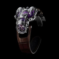 MB&F Horological Machine N9 HM9 Sapphire Vision White Gold / Purple 91.SWL.PU
