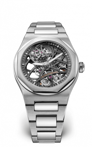 Girard-Perregaux Laureato 42 Flying Tourbillon Skeleton White Gold / Bracelet 99110-53-001-53A
