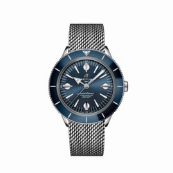 Breitling Superocean Heritage '57 Stainless Steel / Blue / Mesh A10370161C1A1