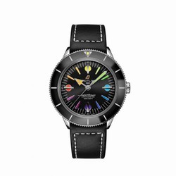 Breitling Superocean Heritage '57 Stainless Steel / Rainbow Boutique Limited Edition / Calf / Folding A103701A1B1X2