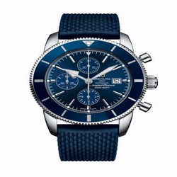 Breitling Superocean Heritage II 46 Chronograph Stainless Steel / Blue / Blue / Rubber / Pin A1331216/C963/277S