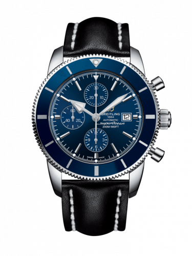 Breitling Superocean Heritage II 46 Chronograph Stainless Steel / Blue / Blue / Calf / Pin A1331216/C963/441X/A20BA.1