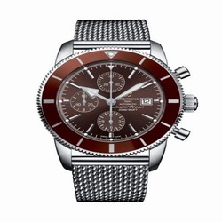 Breitling Superocean Heritage II 46 Chronograph Stainless Steel / Bronze / Bronze / Milanese A13312331Q1A1