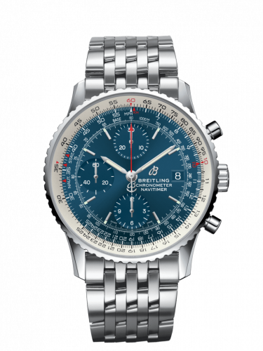 Breitling Navitimer 1 Chronograph 41 Stainless Steel / Blue / Bracelet A13324121C1A1