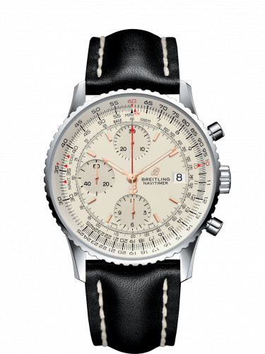 Breitling Navitimer 1 Chronograph 41 Stainless Steel / Silver / Calf / Pin A13324121G1X2