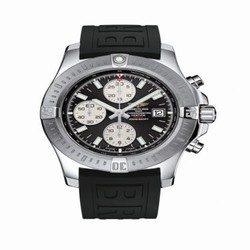 Breitling Colt Chronograph Automatic Stainless Steel / Volcano Black / Rubber / Pin A1338811/BD83/152S/A20S.1