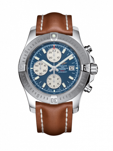 Breitling Colt Chronograph Automatic Stainless Steel / Mariner Blue / Calf / Folding A1338811/C914/434X/A20D.1