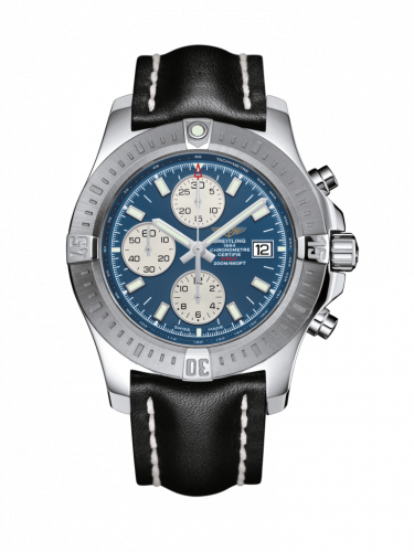 Breitling Colt Chronograph Automatic Stainless Steel / Mariner Blue / Calf / Folding A1338811/C914/436X/A20D.1