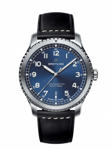 Breitling Navitimer 8 Automatic 41 Stainless Steel / Blue / Black Calf A17314101C1X2