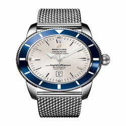 Breitling Superocean Heritage 46 Stainless Steel / Blue / Stratus Silver / Milanese A1732016.G642.152A