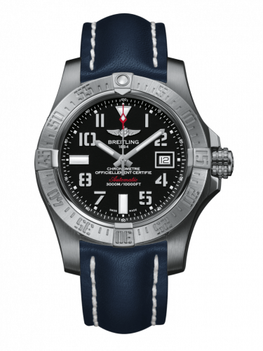 Breitling Avenger II Seawolf Stainless Steel / Volcano Black / Calf / Folding A1733110/BC31/112X/A20DSA.1