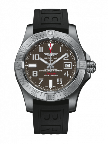 Breitling Avenger II Seawolf Stainless Steel / Tungsten Gray / Rubber / Pin A1733110/F563/152S/A20SS.1
