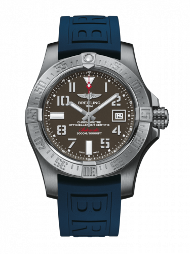 Breitling Avenger II Seawolf Stainless Steel / Tungsten Gray / Rubber / Pin A1733110/F563/158S/A20SS.1