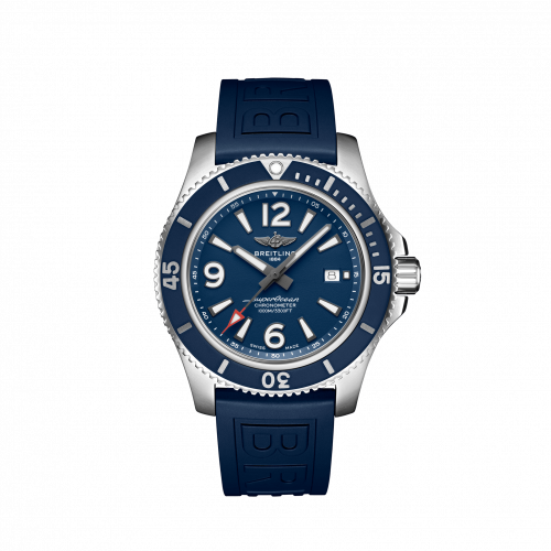 Breitling Superocean 44 Stainless Steel / Blue / Rubber / Pin A17367D81C1S1