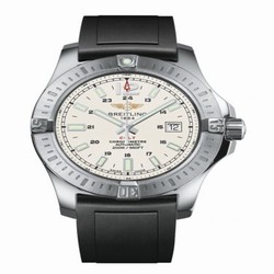 Breitling Colt 44 Automatic Stratus Silver / Rubber A1738811.G791.131S