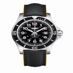 Breitling Superocean II 44 Stainless Steel / Black / Volcano Black / Rubber A17392D7.BD68.229X
