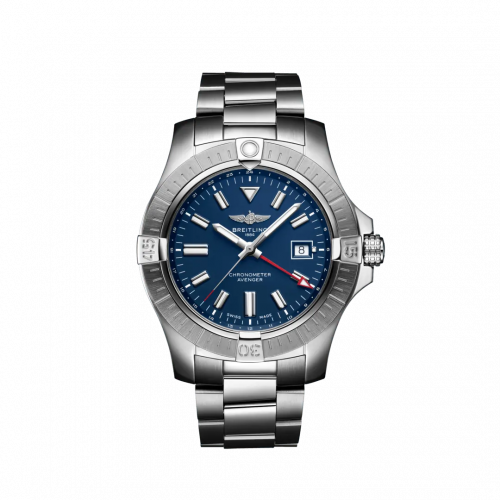 Breitling Avenger Automatic GMT 45 Stainless Steel / Blue / Bracelet A32395101C1A1