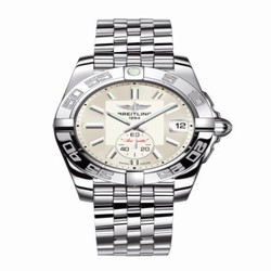 Breitling Galactic 36 Automatic Stainless Steel / Stratus Silver / Bracelet A37330121G1A1