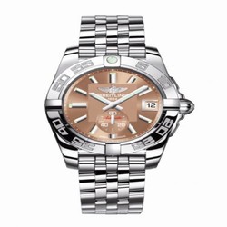 Breitling Galactic 36 Automatic Stainless Steel / Copperhead Bronze / Bracelet A3733012/Q582/376A
