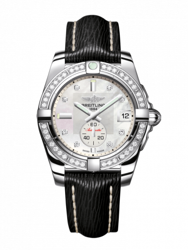 Breitling Galactic 36 Automatic Stainless Steel / Diamond / Pearl Diamond / Sahara A3733053/A717/213X/A16BA.1