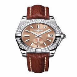 Breitling Galactic 36 Automatic Stainless Steel / Diamond / Copperhead Bronze / Sahara A3733053/Q582/216X/A16BA.1