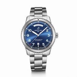 Breitling Navitimer 8 Automatic Day & Date 41 Stainless Steel / Blue / Bracelet A45330101C1A1