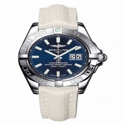 Breitling Galactic 41 Stainless Steel / Horizon Blue / Sahara A49350L2.C929.237X