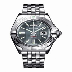 Breitling Galactic 41 Stainless Steel / Tomcat Gray / Bracelet A49350L2.F549.366A