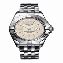 Breitling Galactic 41 Stainless Steel / Sierra Silver / Bracelet A49350L2.G699.366A